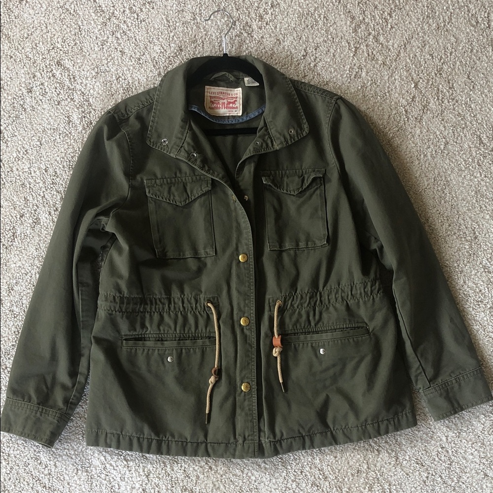 Levi's Khaki Green Jacket